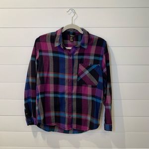 Forever 21 Multicolored Flannel